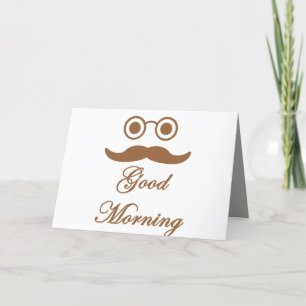 Cartes Pour Fêtes Annuelles Funny good morning card .
