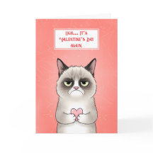 Funny Grumpy Cat Valentine’s