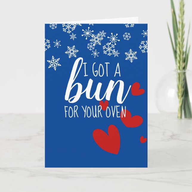Cartes Pour Fêtes Annuelles Funny Noël cannelle pain boulangerie boulangerie b (Devant)