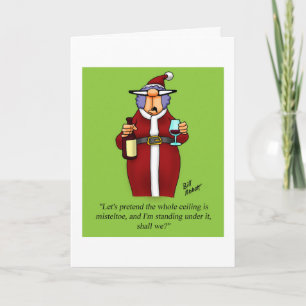 Cartes Pour Fêtes Annuelles Funny Romantic Christmas Card pour lui Spectickles