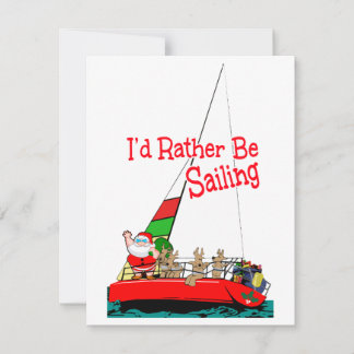 Cartes Pour Fêtes Annuelles Funny Santa
