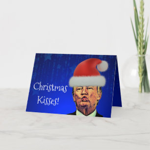 Cartes Pour Fêtes Annuelles Funny Trump Pucker
