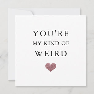 Cartes Pour Fêtes Annuelles funny valentine/anniversaires glitter heart weiart