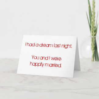 Cartes Pour Fêtes Annuelles Funny Valentine Card : J'ai fait une dernière nuit
