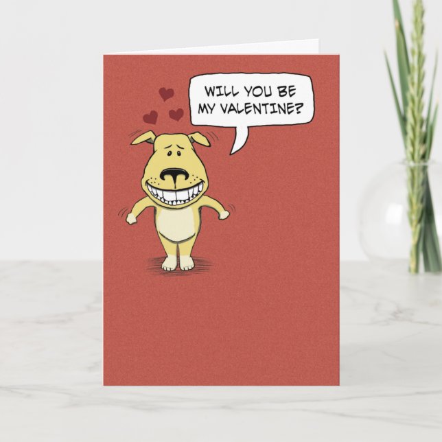 Cartes Pour Fêtes Annuelles Funny Valentine's Day : Hump Your Leg (Devant)