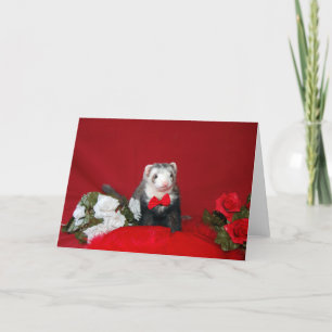 Cartes Pour Fêtes Annuelles Furet - Valentine - Annv. - Fiançailles