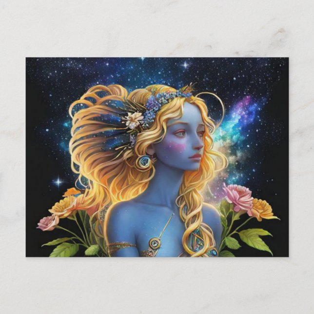 Cartes Pour Fêtes Annuelles *~* Galaxy Galactic Bijoux en Imaginaire pour femm (Devant)