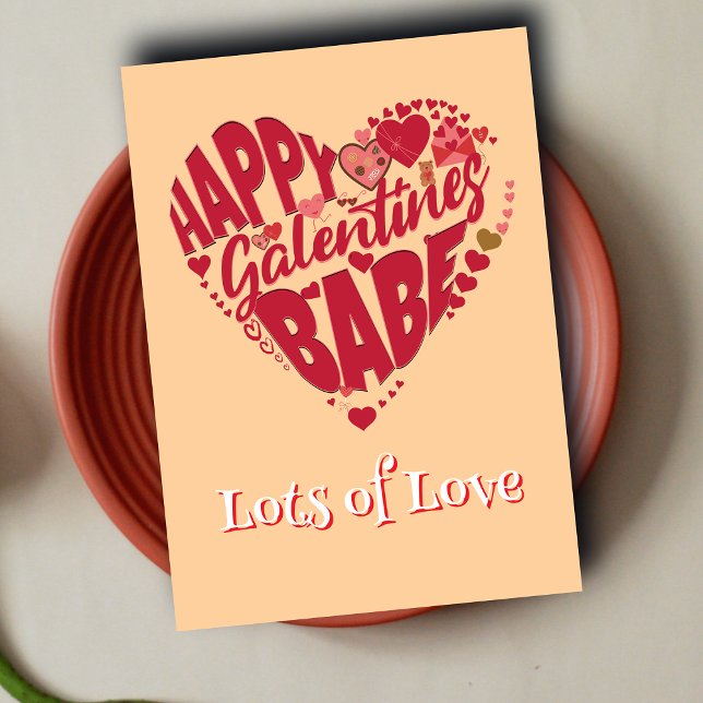 Cartes Pour Fêtes Annuelles Galentine’s Day Custom Photo Card (Créateur téléchargé)