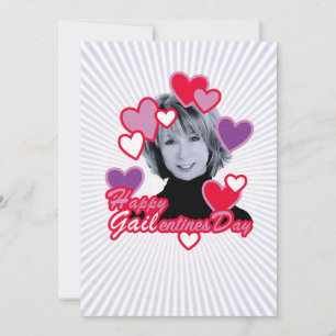 Cartes Pour Fêtes Annuelles Galentines Card avec la Gail Platt de Coronation S