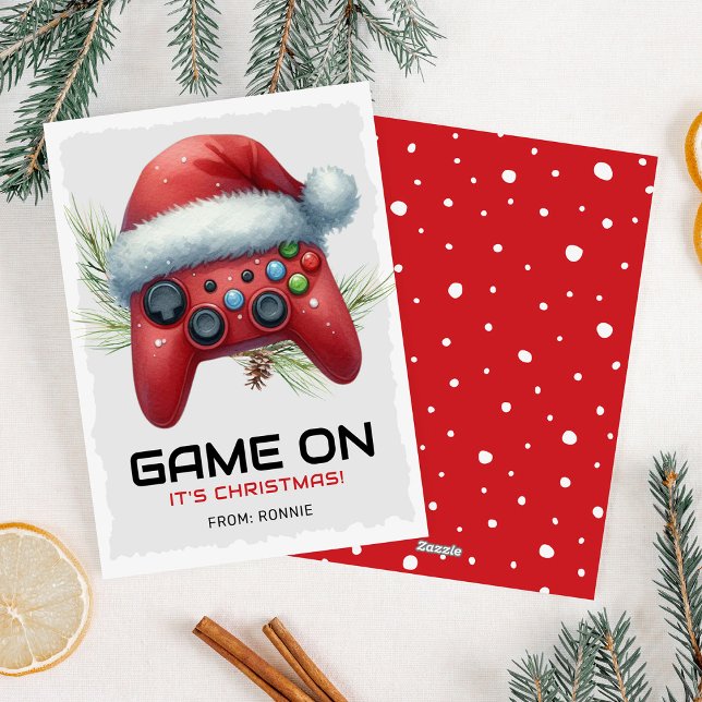 Cartes Pour Fêtes Annuelles Gaming Kids Classroom Christmas (Créateur téléchargé)
