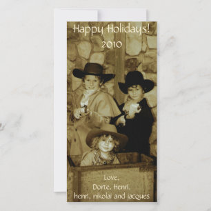 Cartes Pour Fêtes Annuelles Garçons robots