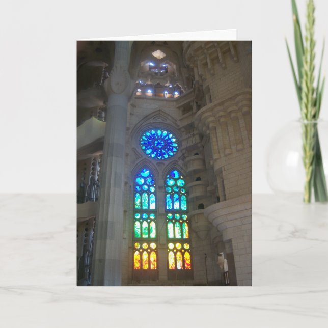 Cartes Pour Fêtes Annuelles Gaudi (Devant)