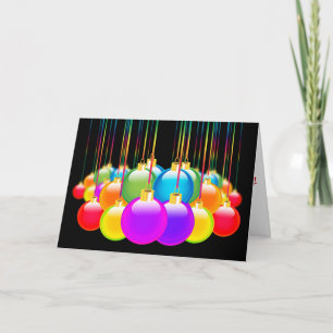 Cartes Pour Fêtes Annuelles Gay Noël vacances Noël Diversité Couleur arc en ci