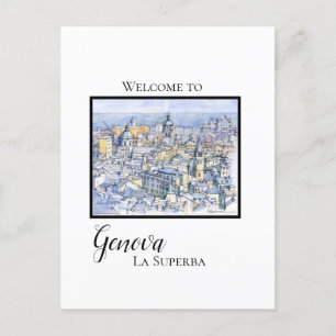 Cartes Pour Fêtes Annuelles Genova la superba