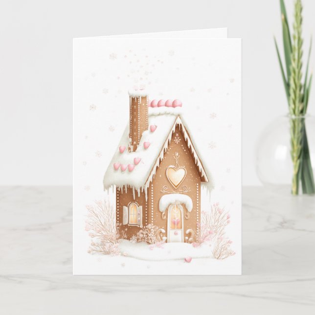 Cartes Pour Fêtes Annuelles Gingerbread Christmas (Devant)