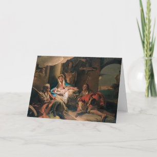 Cartes Pour Fêtes Annuelles Giovanni Tiepolo - L'adoration des bergers
