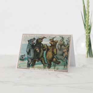 Cartes Pour Fêtes Annuelles Glacier Vintage du Victoria