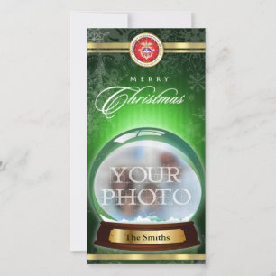 Cartes Pour Fêtes Annuelles Globe de Merry
