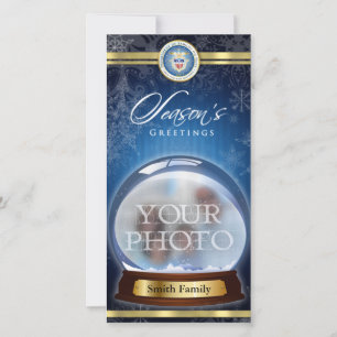 Cartes Pour Fêtes Annuelles Globe des neiges Bonnes Fêtes
