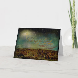 Cartes Pour Fêtes Annuelles Gloire à Dieu