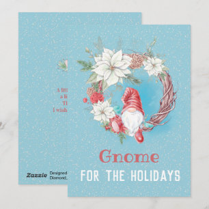 Cartes Pour Fêtes Annuelles Gnome Pour les fêtes