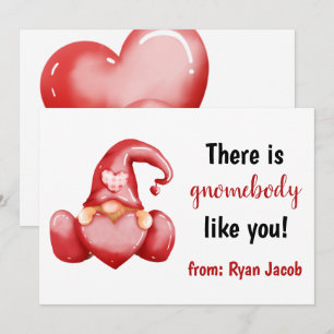 Cartes Pour Fêtes Annuelles Gnomebody Like You Cute Lote Valentine Day