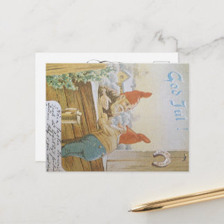 Cartes Pour Fêtes Annuelles God Jul Helgkort