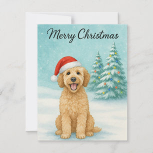 Cartes Pour Fêtes Annuelles Golden Doodle