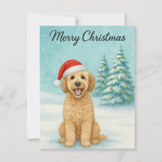 Cartes Pour Fêtes Annuelles Golden Doodle