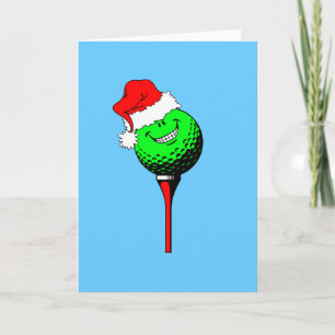 Cartes Pour Fêtes Annuelles Golf de Noël
