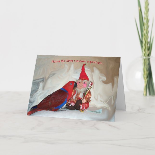 Cartes Pour Fêtes Annuelles Good girl (Devant)
