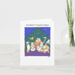 Cartes Pour Fêtes Annuelles "Goodwill" Custom Christmas Card