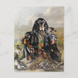 Cartes Pour Fêtes Annuelles Gordon Setters, Passion pour les oiseaux, Art
