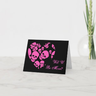 Cartes Pour Fêtes Annuelles GothiqueValentine