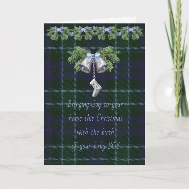 Cartes Pour Fêtes Annuelles Graham Menteith Original Scottish Tartan (Devant)