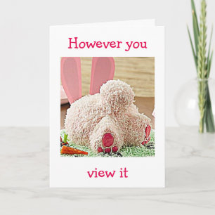 CARTES POUR FÊTES ANNUELLES GRAND BUNNY MAIS ET GRAND PÂQUES SOUHAITENT POUR V