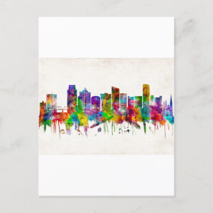 Cartes Pour Fêtes Annuelles Grand Rapids Michigan Skyline