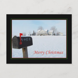Cartes Pour Fêtes Annuelles Grande Chambre sur Noël de prairie