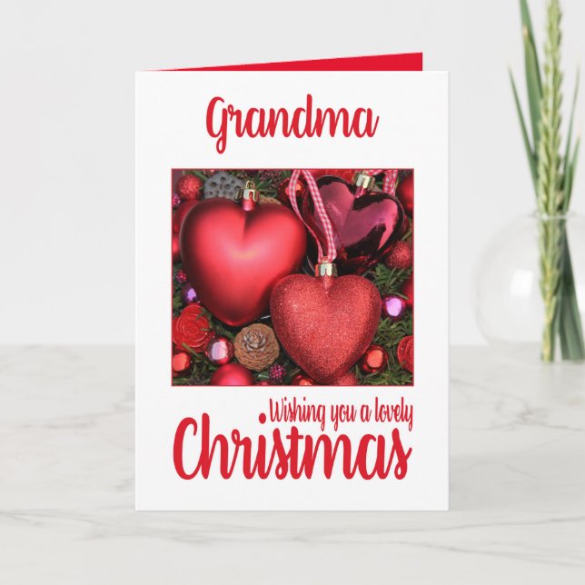 Cartes Pour Fêtes Annuelles Grandma Lovely Christmas card (Devant)