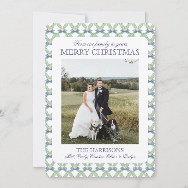 Cartes Pour Fêtes Annuelles Grandmillentenaire de Noël Selfish Photo (Devant)