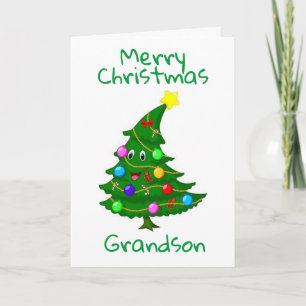 Cartes Pour Fêtes Annuelles GRANDSON-VOUS "ÉCLAIREZ" nos NOËL