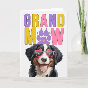 Cartes Pour Fêtes Annuelles GranMAW Entlebucher Mountain DOG Grand-parents Day
