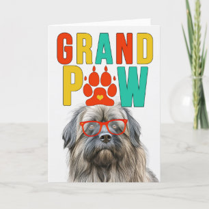 Cartes Pour Fêtes Annuelles GranPAW Pyrénées Berger Funny Grand-parents Day