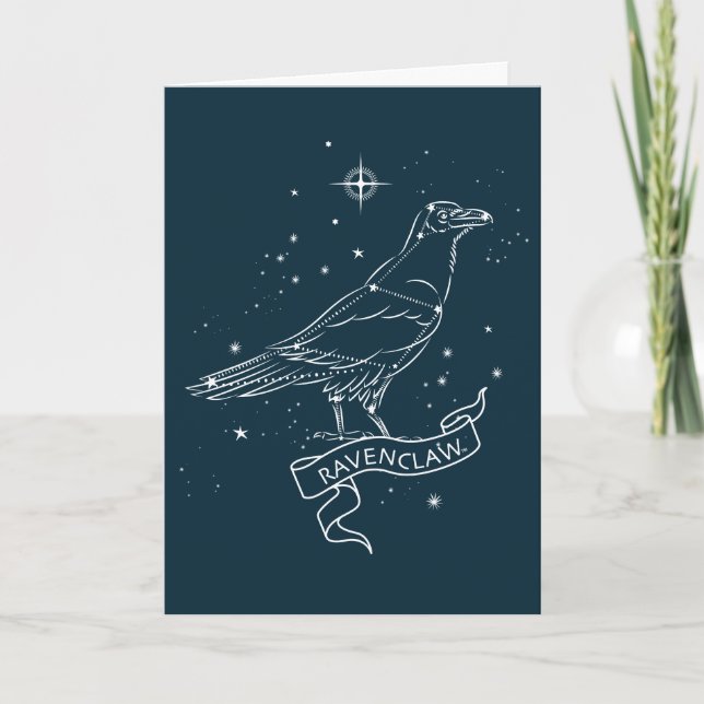 Cartes Pour Fêtes Annuelles Graphisme de constellation RAVENCLAW™ (Devant)