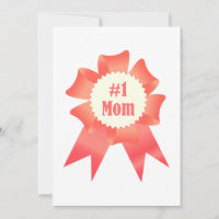 Gratitude Numéro Une maman lauréat du prix ruban