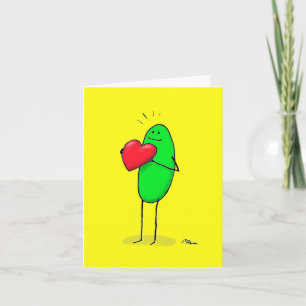 Cartes Pour Fêtes Annuelles Green Weenii "Tout ce dont vous avez besoin est...