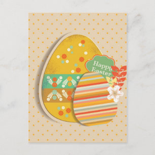 Cartes Pour Fêtes Annuelles Greeting card with Easter egg