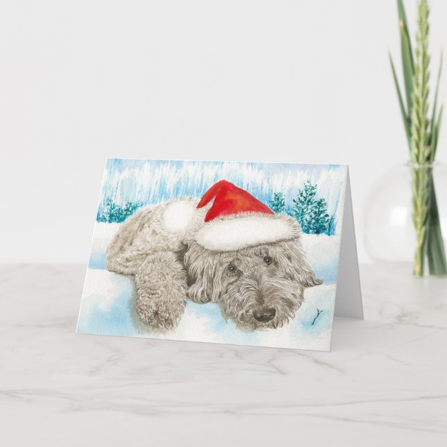 Cartes Pour Fêtes Annuelles Griffonnage de Noël (Devant)
