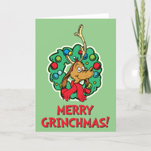 Cartes Pour Fêtes Annuelles Grille   Max Christmas Wreath