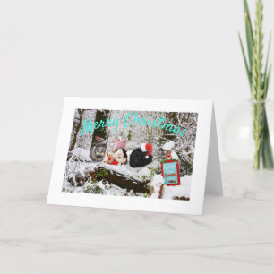 Cartes Pour Fêtes Annuelles Guinée Pig Christmas Wonderland